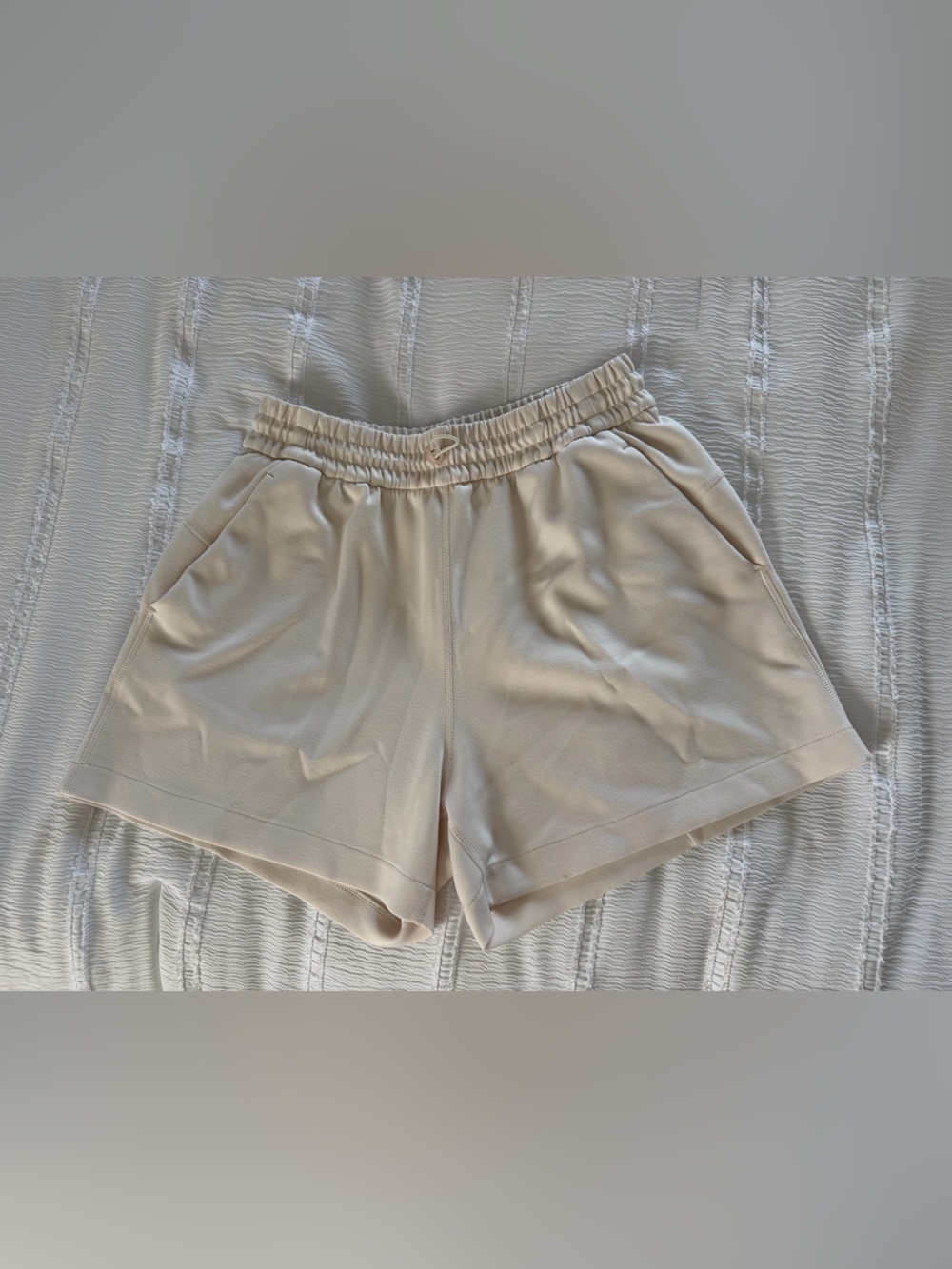 colorfulkoala Ultra Soft Athletic Modal Shorts in Ivory